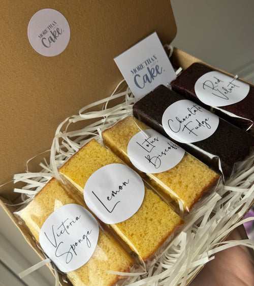 Wedding Cake Taster Box (please read product description)