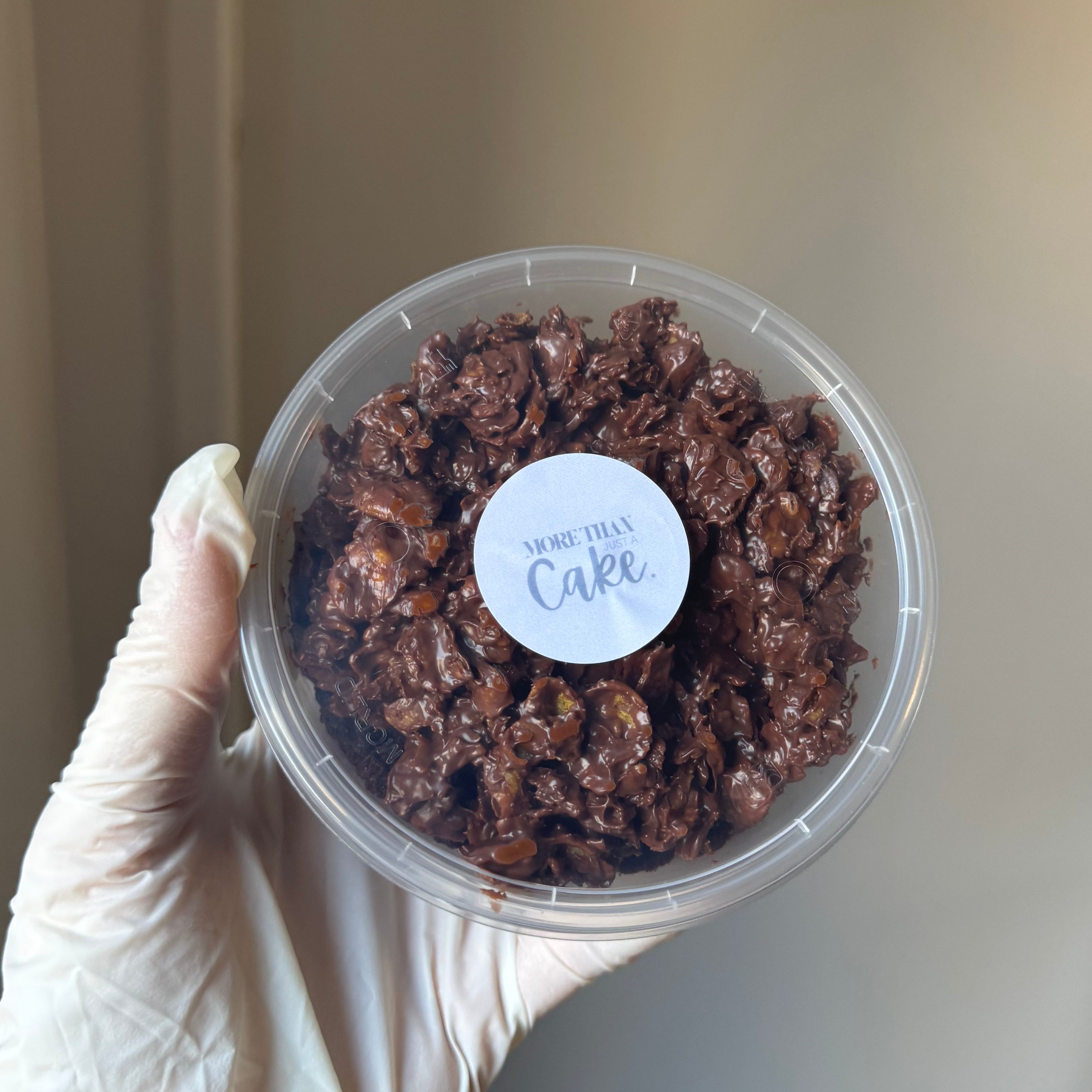 The Triple Tub - Brownie, Chocolate cake and chocolate cornflakes
